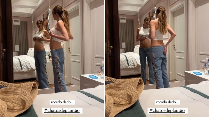 Luciana Gimenez deixa barriguinha à mostra e nega gravidez / Reprodução/Luciana Gimenez/Instagram