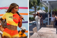 Ludmilla ganha festa especial no Caribe após lançamento de 