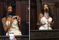 Ludmilla recebe Medalha Tiradentes no Rio de Janeiro: 