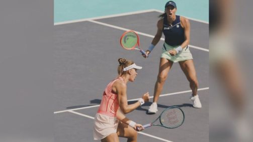 Beatriz Haddad Maia e Luisa Stefani venceram na estreia do WTA de Abu Dhabi