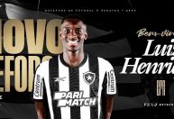 Botafogo anuncia contratação de Luiz Henrique com valor recorde no Brasil