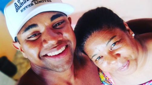 Davi, do BBB24, com sua mãe