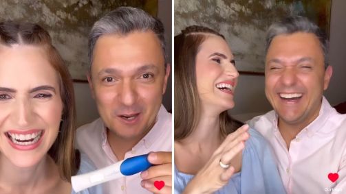 Pais de "Lulu" anunciam segunda gravidez nas redes sociais