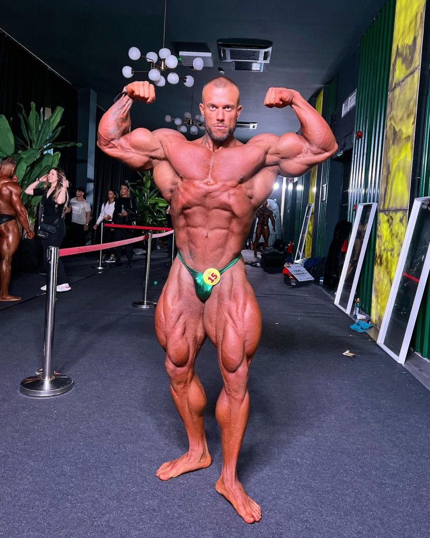 Marcelo "Horse" no torneio da Romênia / Reprodução/Instagram Marcello de Angelis