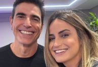 Gianecchini sobre cena de beijo com Santoro: "Dois dias de gravação"