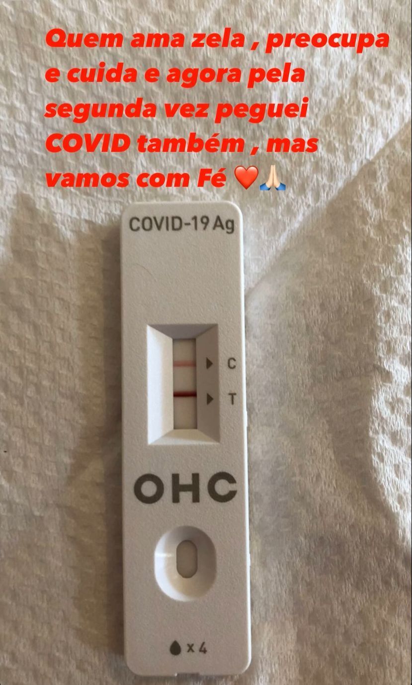 Após Stenio Garcia, esposa do ator testa positivo para Covid-19 / Reprodução/Marilene Saade/Instagram