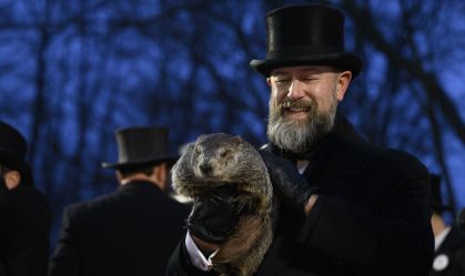 Groundhog Day Is Celebrated In Punxsutawney, Pennsylvania