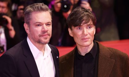 Matt Damon e Cillian Murphy atuaram juntos em "Oppenheimer"