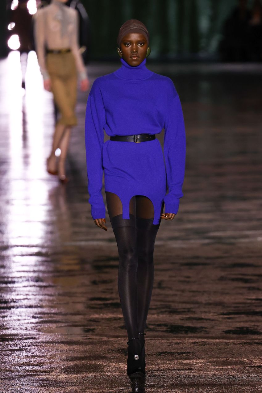 Saint Laurent na Semana de Moda de Paris 2024 / Marc Piasecki/WireImage
