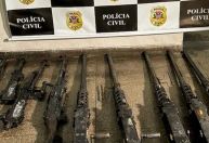 Polícia do RJ prende em SP acusados de negociar armas do furtadas do Exército