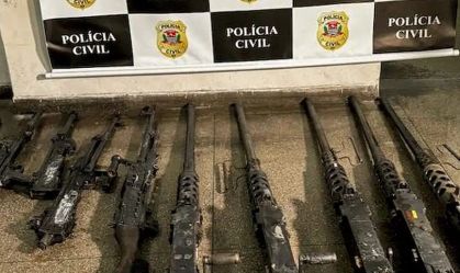 Polícia do RJ prende em SP acusados de negociar armas do furtadas do exército