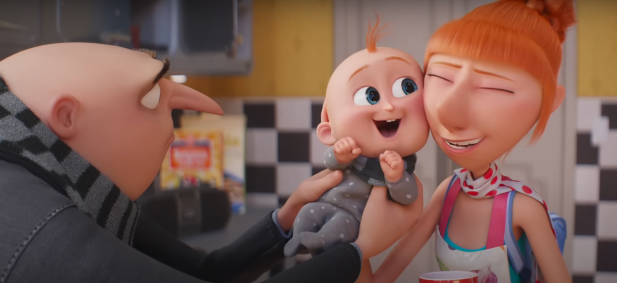 Gru, Lucy e seu novo filho em trailer de &quot;Meu Malvado Favorito 4&quot;