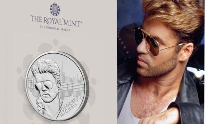 George Michael é homenageado em moeda no Reino Unido