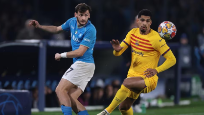 Napoli e Barcelona empataram pela partida de ida das oitavas