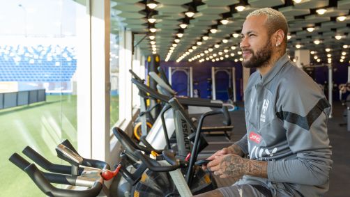 Neymar se reapresentou ao Al-Hilal