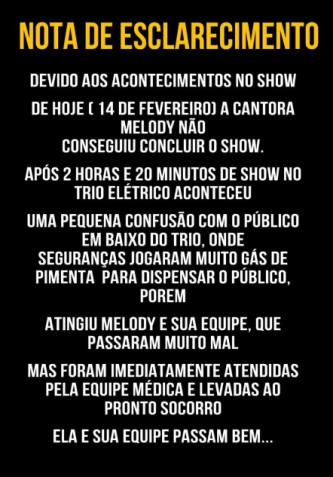 Foto: @melodyoficial3/Instagram/Reprodução