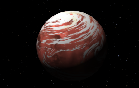 Exoplaneta TOI-715b conforme em sistema de observação da Nasa.