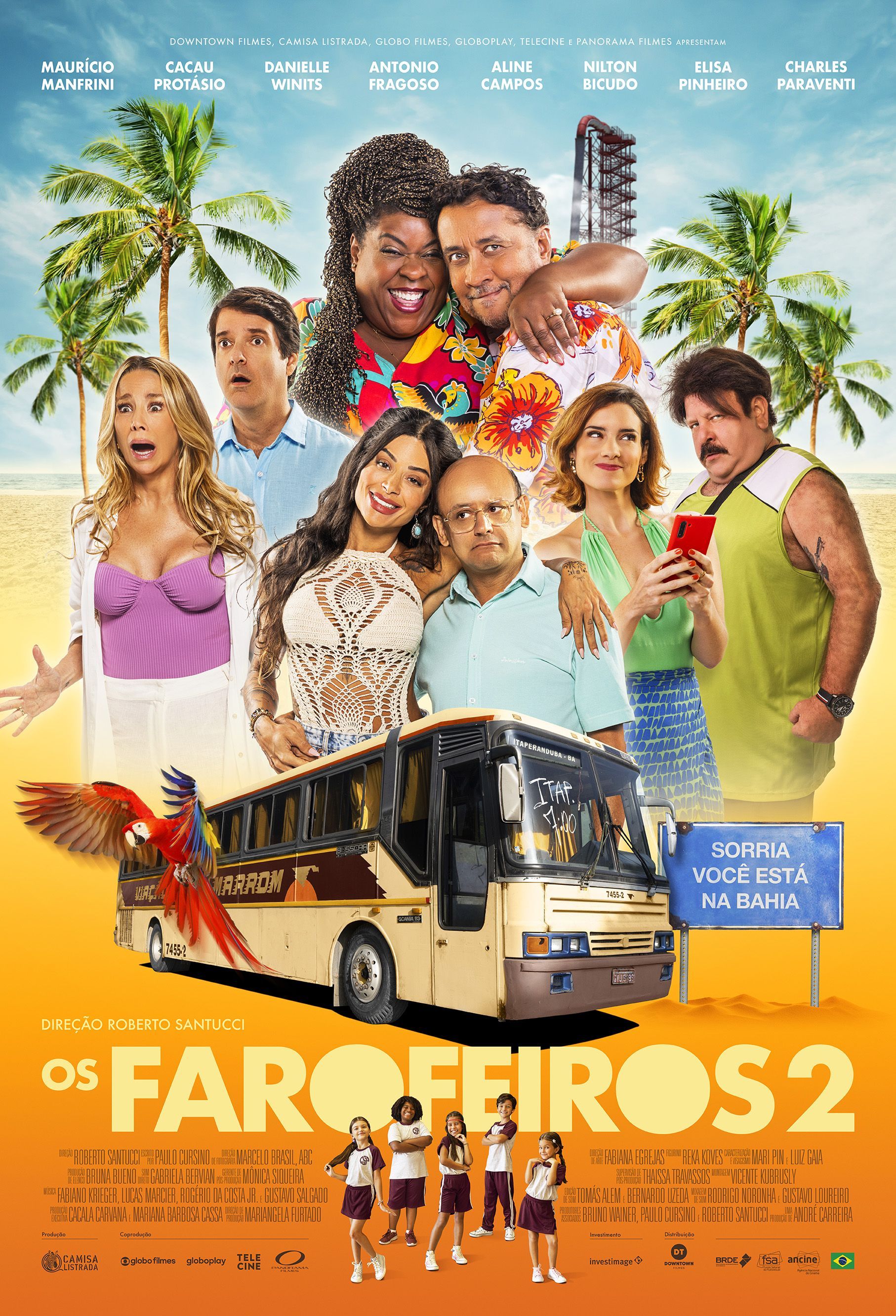 Cartaz oficial de "Os Farofeiros 2" / Divulgação