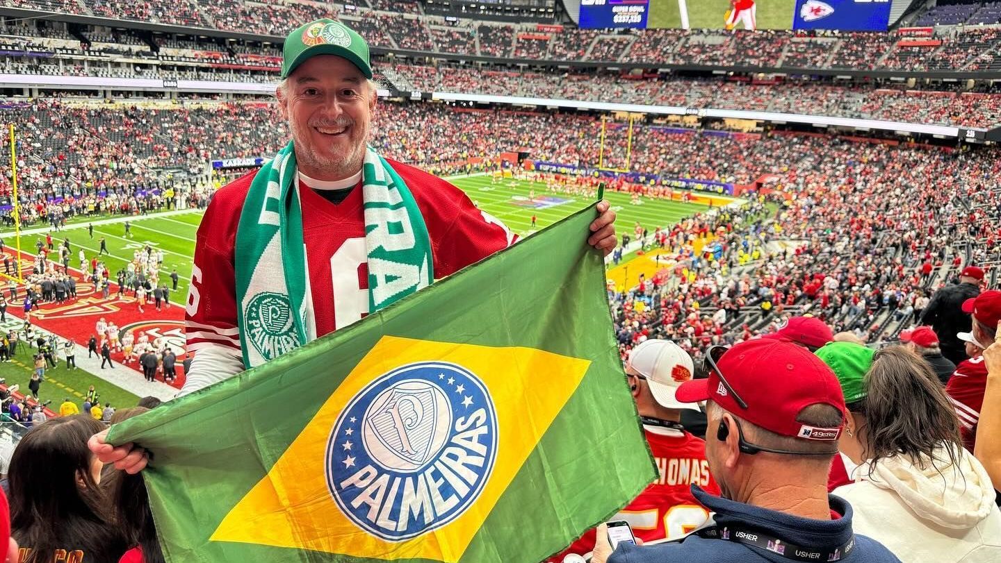 Paulo Nobre no Super Bowl