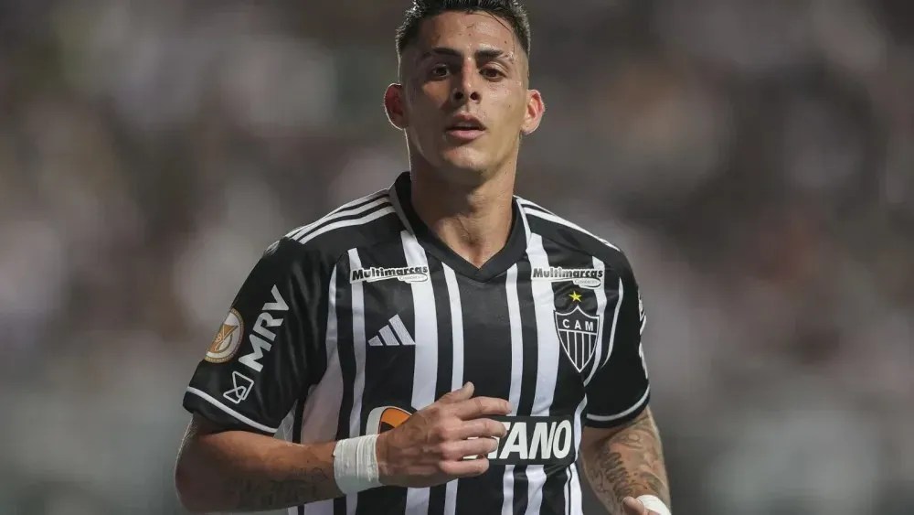 Pavón está no Atlético desde 2022 e está próximo de ser negociado com o Grêmio