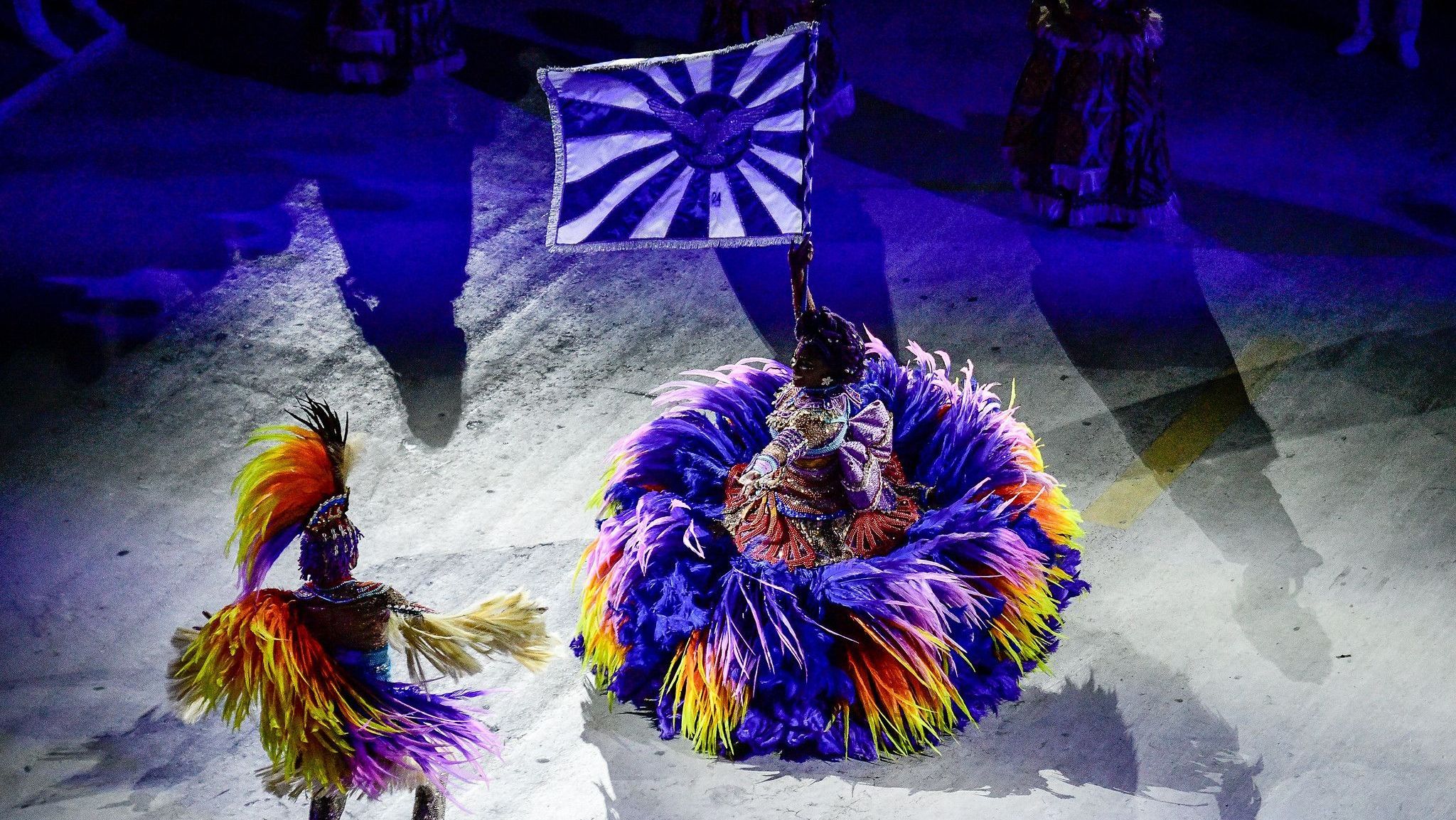 Portela encerra os desfiles das escolas de samba do Grupo Especial no Rio de Janeiro