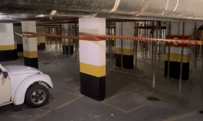 Pessoas gritavam assustadas, relata morador de prédio evacuado no litoral de SP