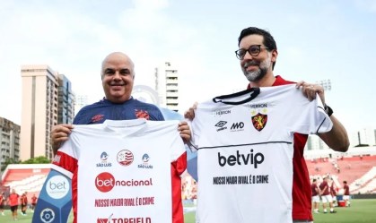 Presidentes de Sport e Náutico fazem ação contra violência
