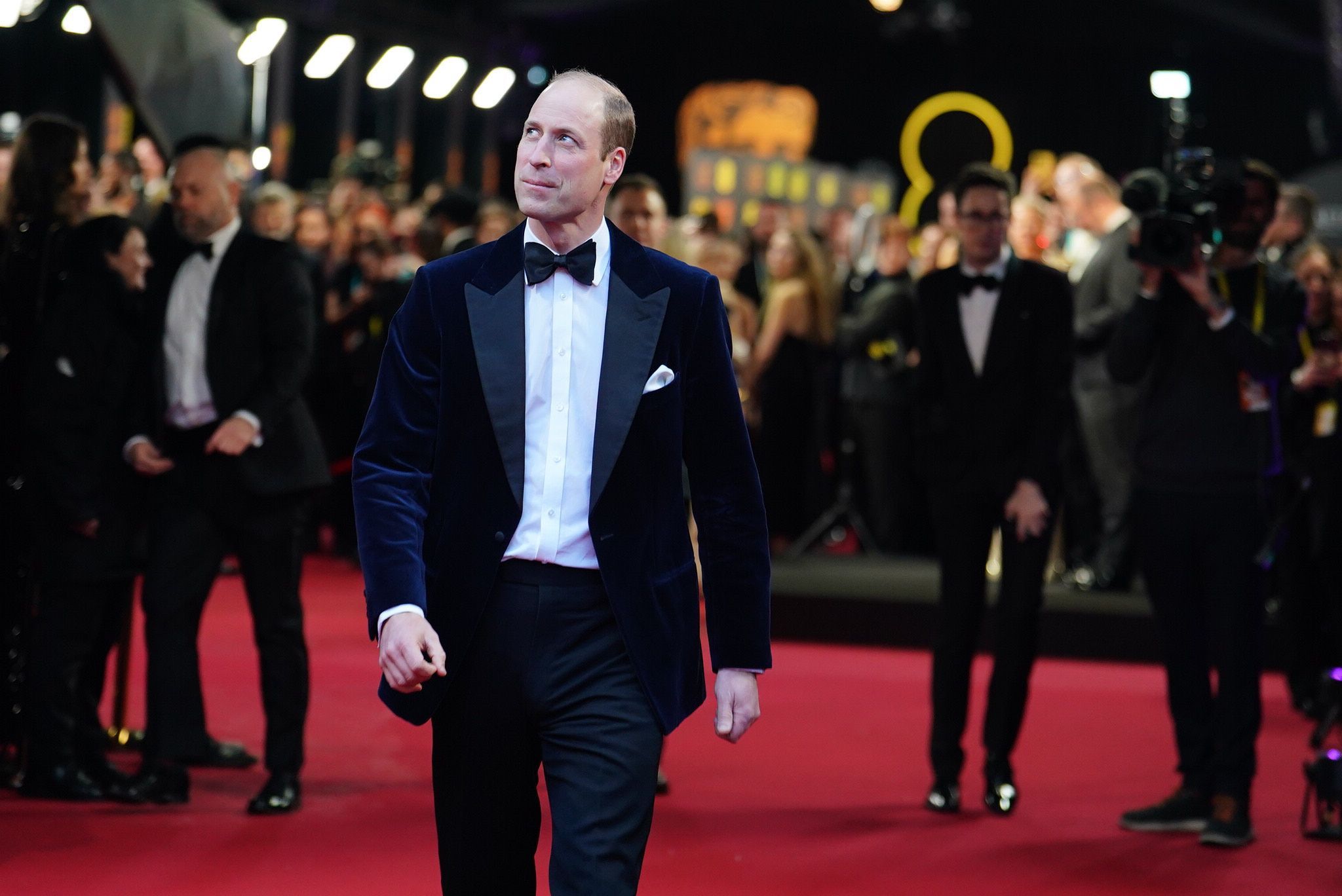 The Prince Of Wales Attends The 2024 EE BAFTA Film Awards