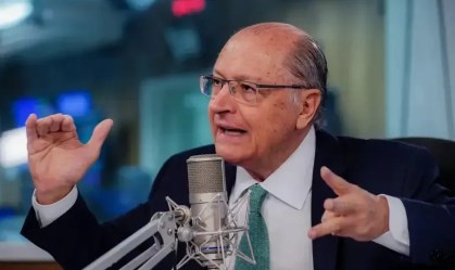 O vice-presidente da República, Geraldo Alckmin, em entrevista ao programa "Bom Dia, Ministro"
