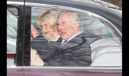 Rei Charles III é visto em público pela primeira vez após diagnóstico de câncer
