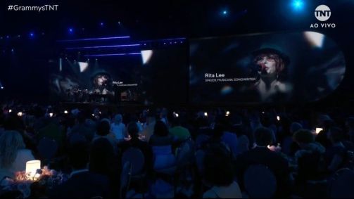 Rita Lee foi homenageada no Grammy Awards deste domingo (4)