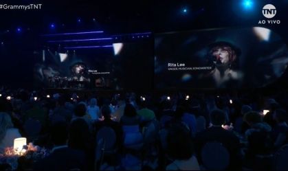 Rita Lee foi homenageada no Grammy Awards deste domingo (4)