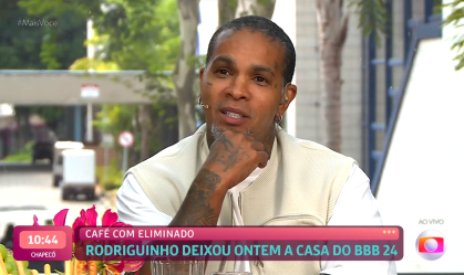 "Não faria de novo", diz Rodriguinho sobre participação no BBB24