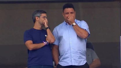 Ronaldo na final da Supercopa Feminina