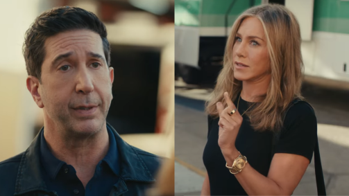 Jennifer Aniston e David Schwimmer se reencontram em comercial do Uber Eats