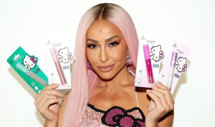 Saiba tudo sobre a linha de beleza de Sabrina Sato e Hello Kitty