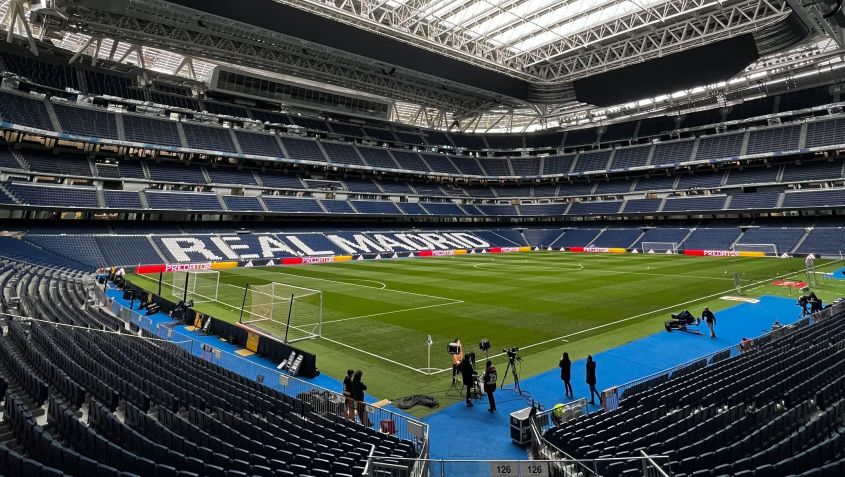 Estádio Santiago Bernabéu, casa do Real Madrid / Reprodução/X/Real Madrid