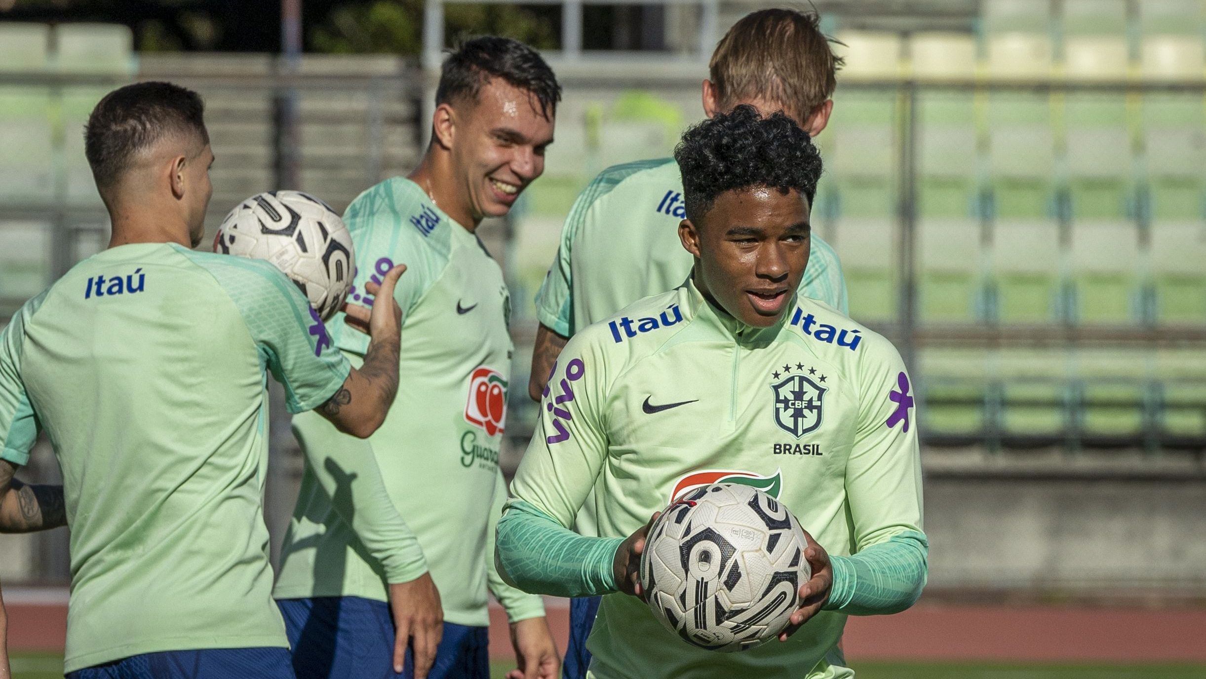 Seleção Olímpica em último treino antes da "decisão" contra a Argentina no Pré-Olímpico