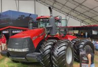 Maior trator do Brasil e prevenção a desastres climáticos: veja as tecnologias que dominam o Show Rural