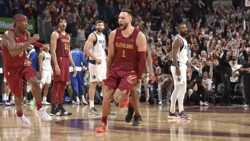 Max Strus fez a cesta da vitória do Cleveland Cavaliers sobre o Dallas Mavericks