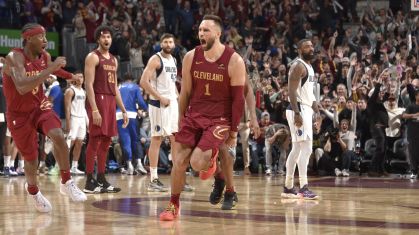 Max Strus fez a cesta da vitória do Cleveland Cavaliers sobre o Dallas Mavericks