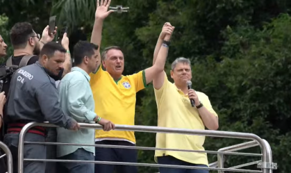 tarcísio e bolsonaro