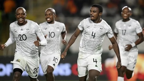 África do Sul enfrenta Cabo Verde nas quartas de final da Copa Africana