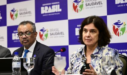 BRASILIA, DIRETOR-GERAL DA ORGANIZACAO MUNDIAL DA SAUDE (OMS), TEDROS ADHANOM