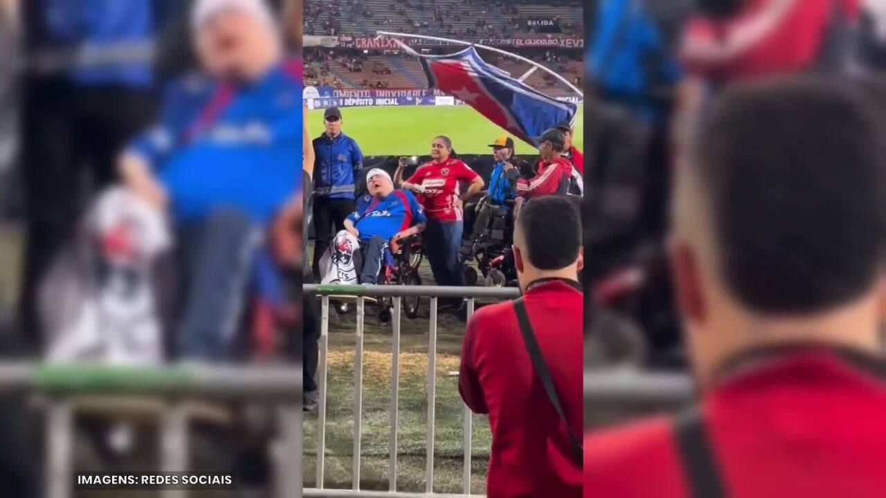 Torcedor do Independiente Medellín vai a jogo antes de eutanásia