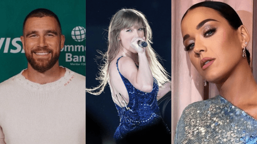 Travis Kelce e Katy Perry assistiram ao primeiro show da "The Eras Tour", de Taylor Swift, em Sydney