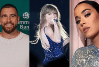 Travis Kelce e Katy Perry assistem show de Taylor Swift na Austrália