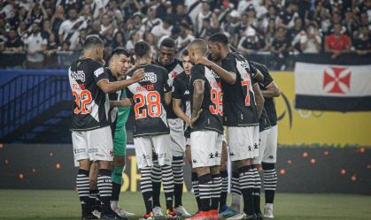 Vasco em campo na Arena da Amazônia em partida contra o Audax Rio pelo Carioca