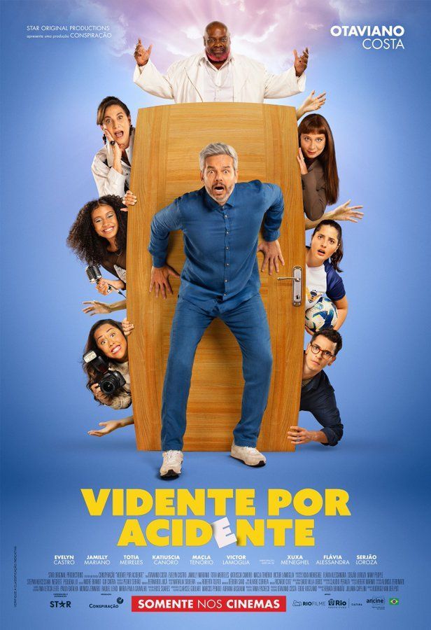 Pôster oficial de "Vidente Por Acidente" / Divulgação