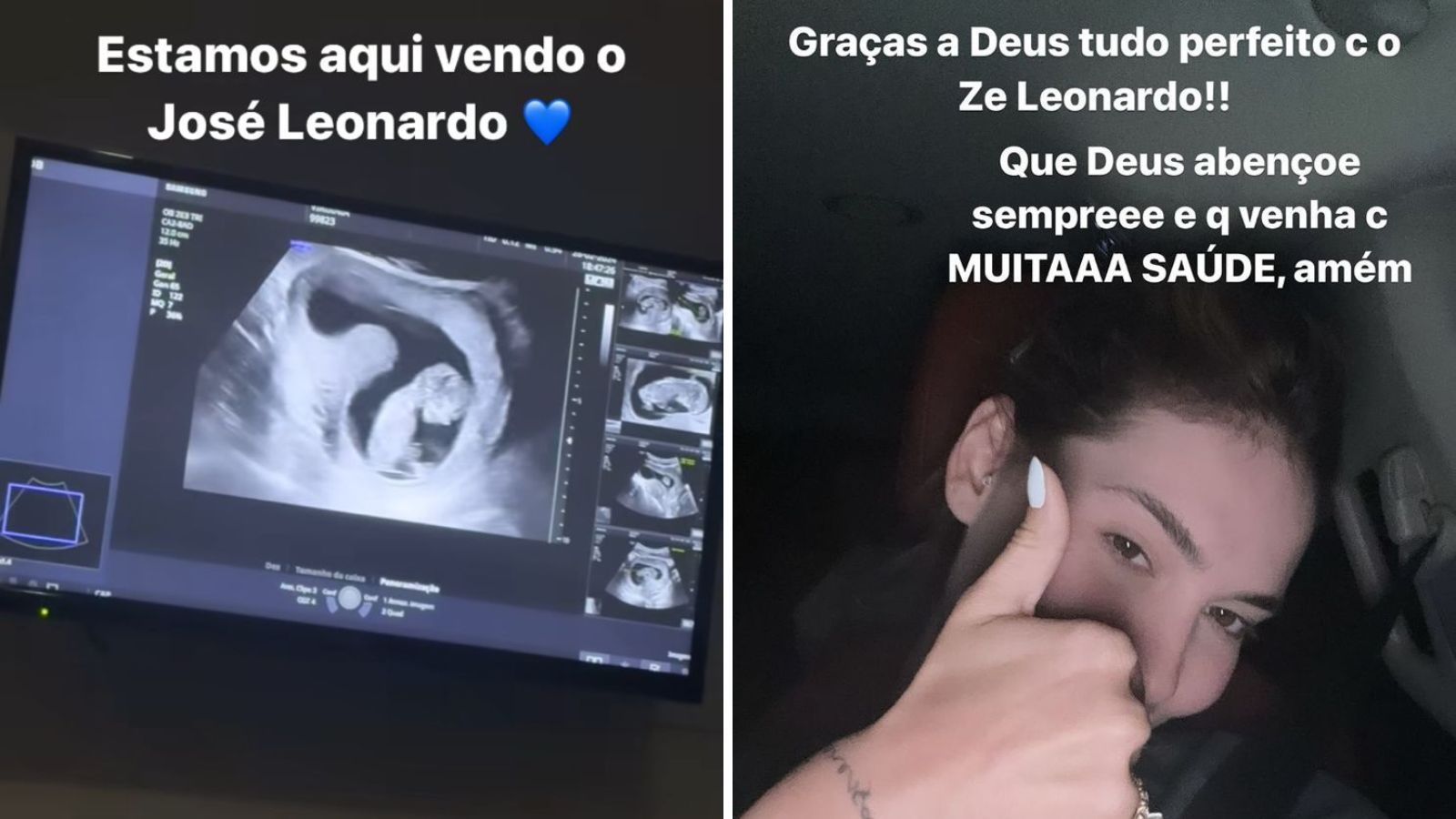 Virginia Fonseca compartilha ultrassom de José Leonardo / Reprodução/Virginia/Instagram